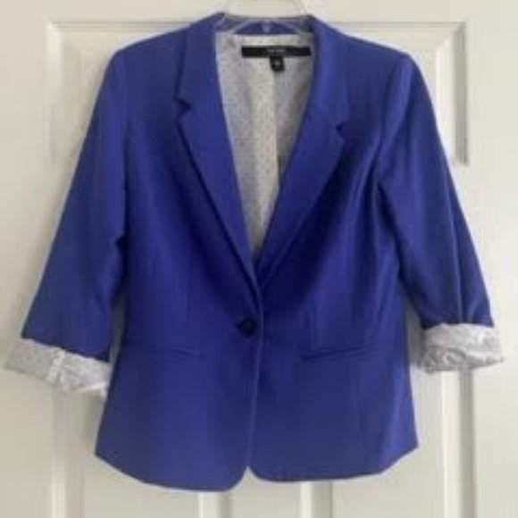Royal Blue Kensie Blazer - Picture 1 of 3